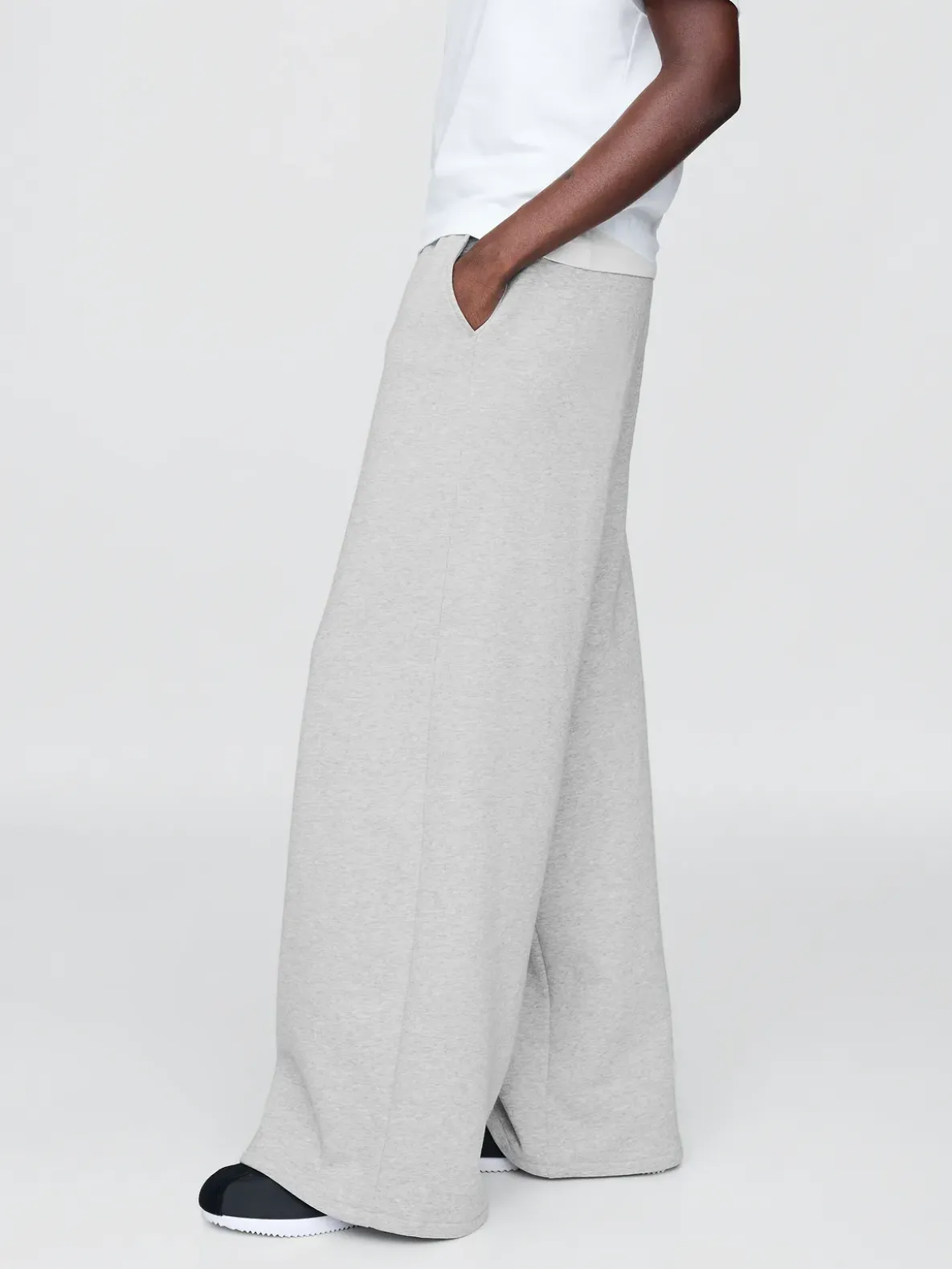 VintageSoft Baggy Wide-Leg Sweatpants