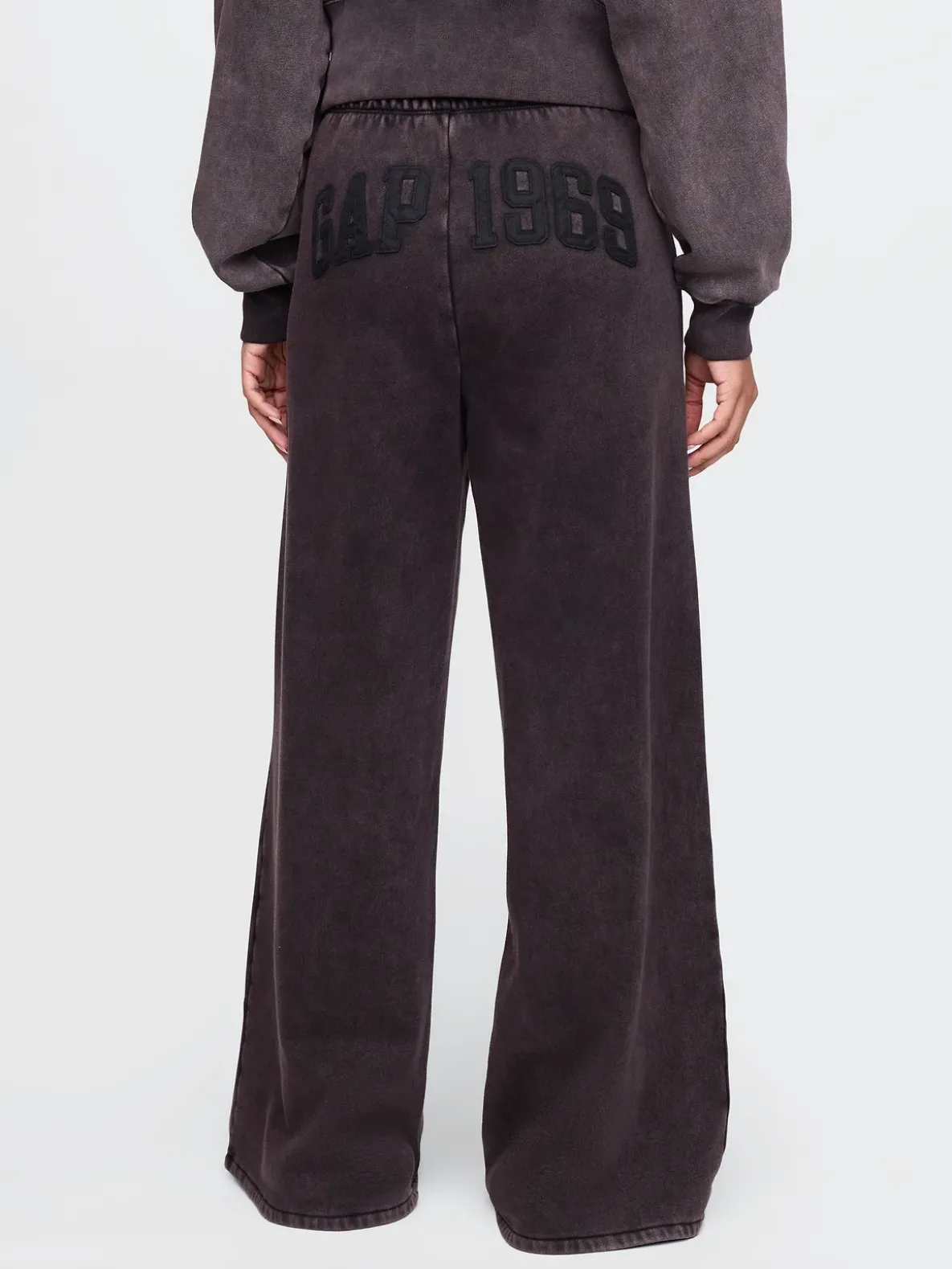 VintageSoft Baggy Wide-Leg Sweatpants