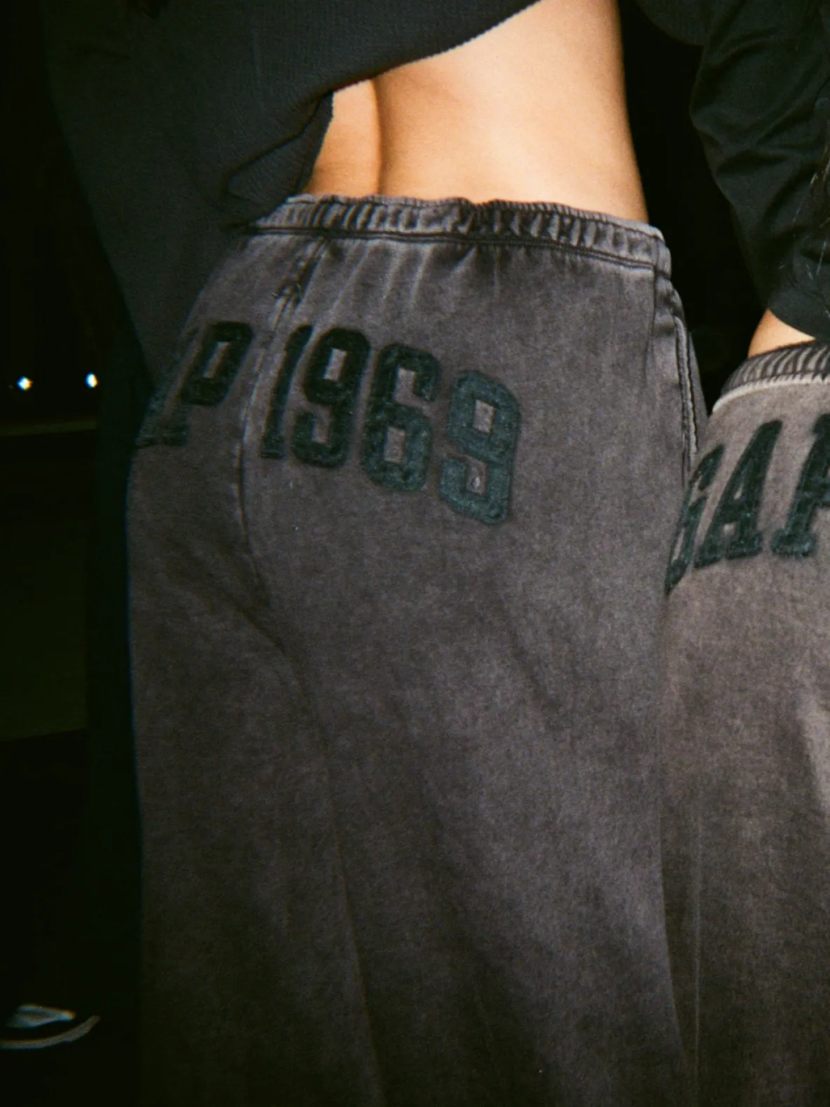 VintageSoft Baggy Wide-Leg Sweatpants