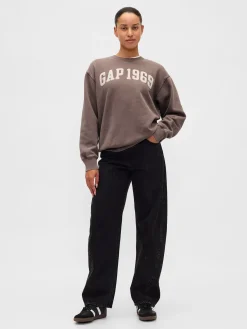 VintageSoft Gap Logo Tunic Sweatshirt