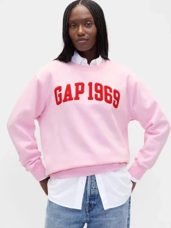 VintageSoft Gap Logo Tunic Sweatshirt
