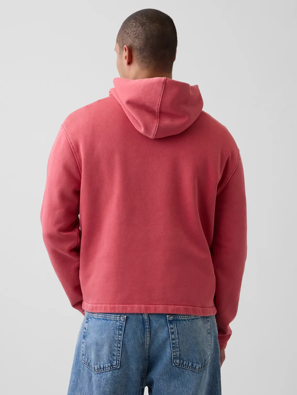 VintageSoft Oversized Americana Logo Hoodie