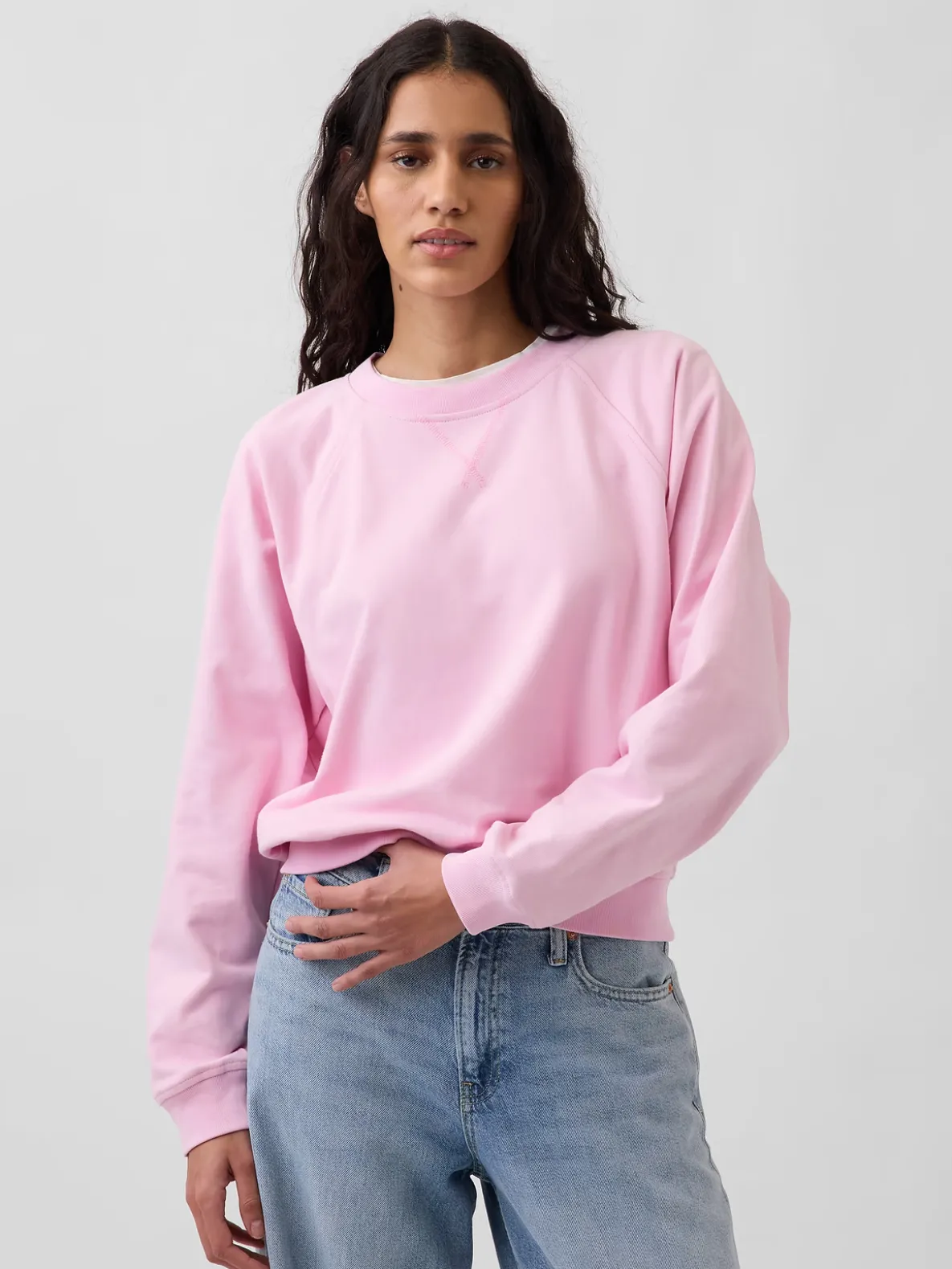 VintageSoft Terry Raglan Sweatshirt