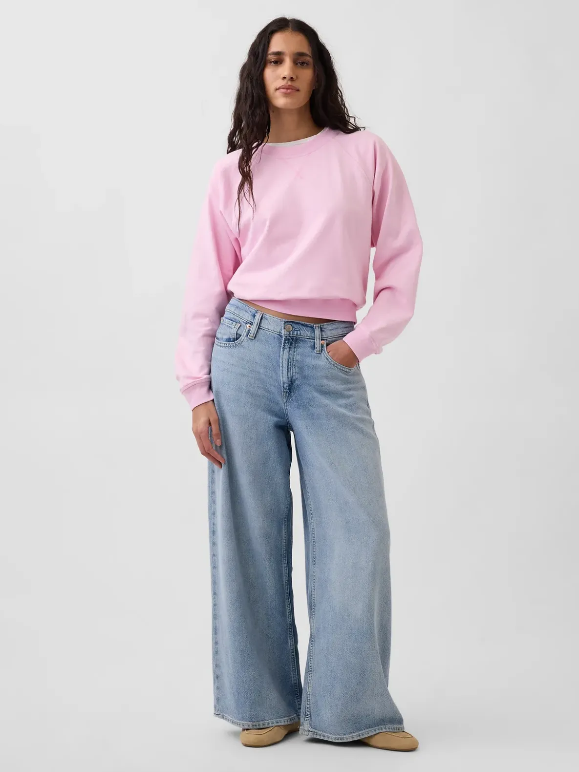 VintageSoft Terry Raglan Sweatshirt