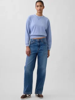 VintageSoft Terry Raglan Sweatshirt