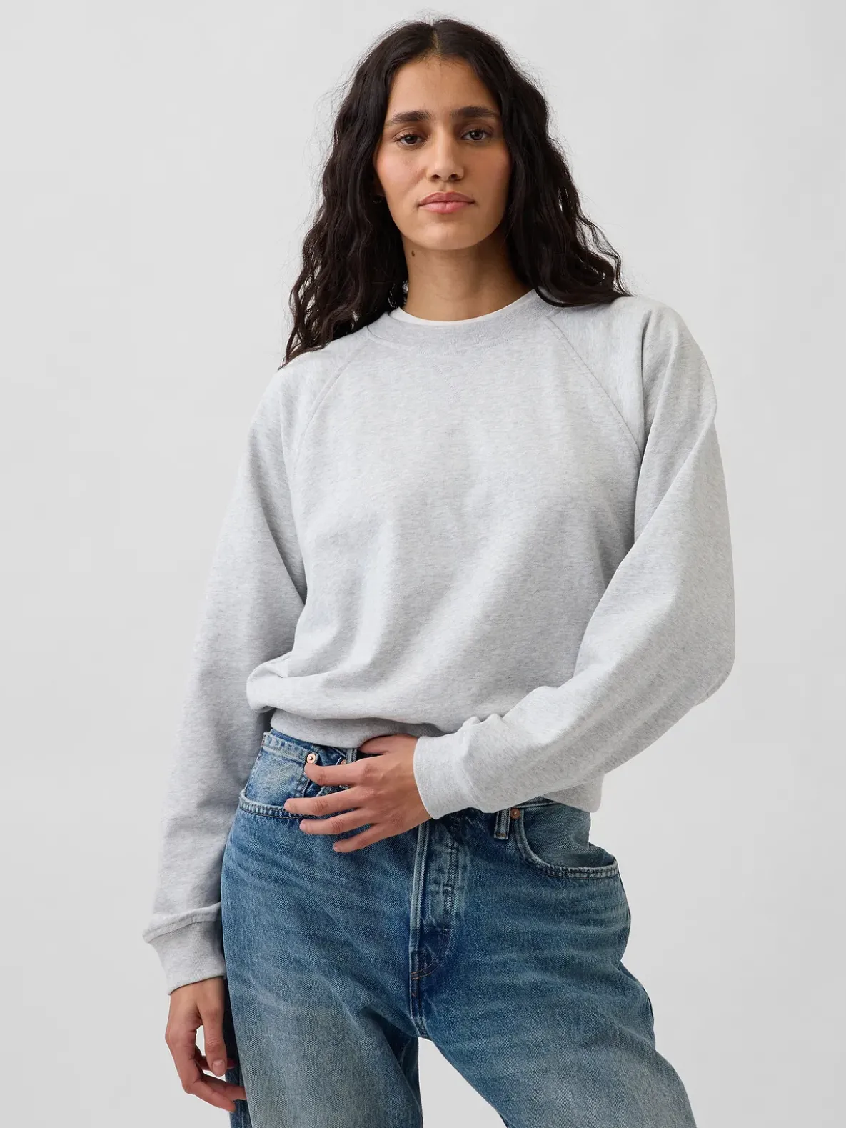 VintageSoft Terry Raglan Sweatshirt