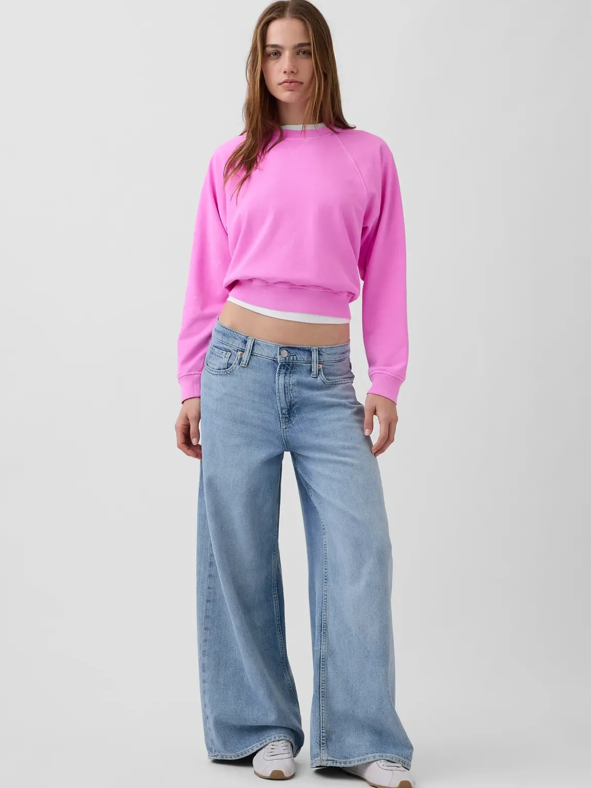 VintageSoft Terry Raglan Sweatshirt