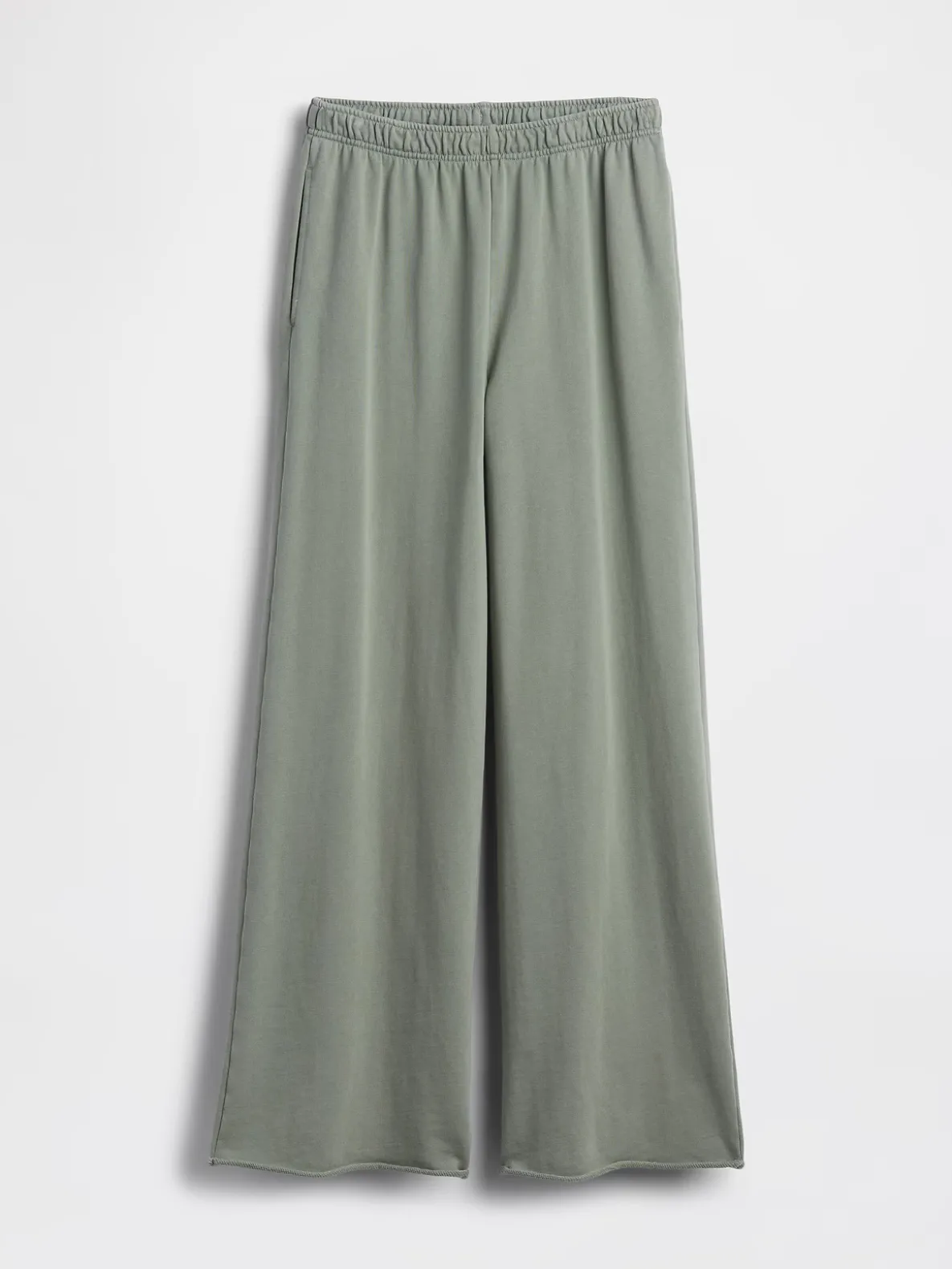 VintageSoft Terry Wide-Leg Sweatpants