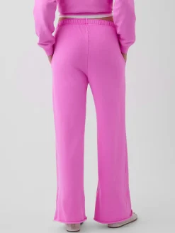 VintageSoft Terry Wide-Leg Sweatpants