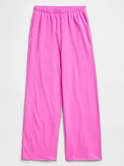 VintageSoft Terry Wide-Leg Sweatpants