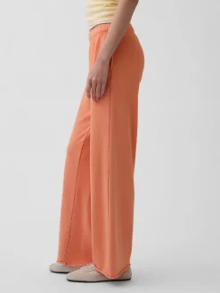 VintageSoft Terry Wide-Leg Sweatpants