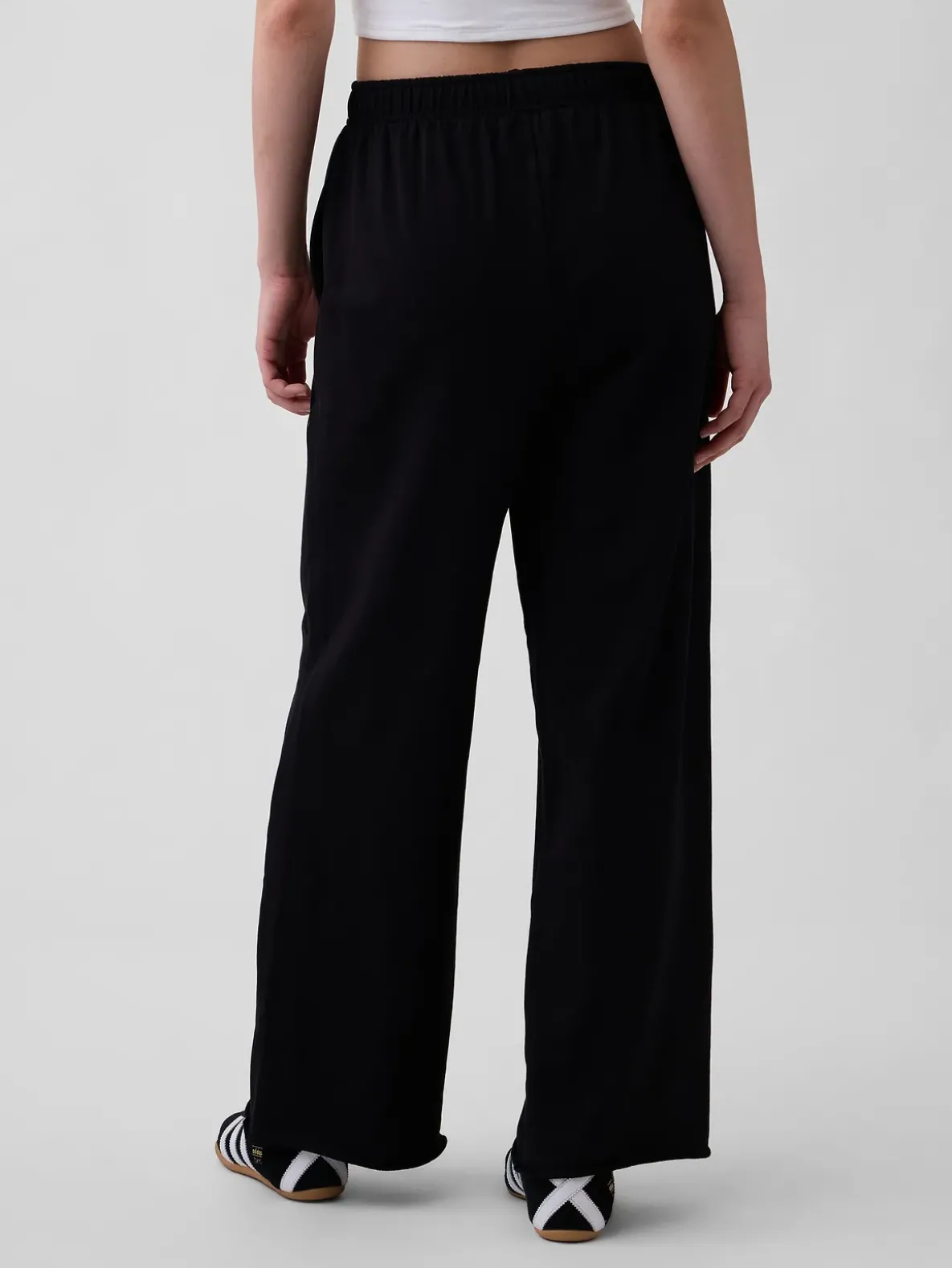 VintageSoft Terry Wide-Leg Sweatpants