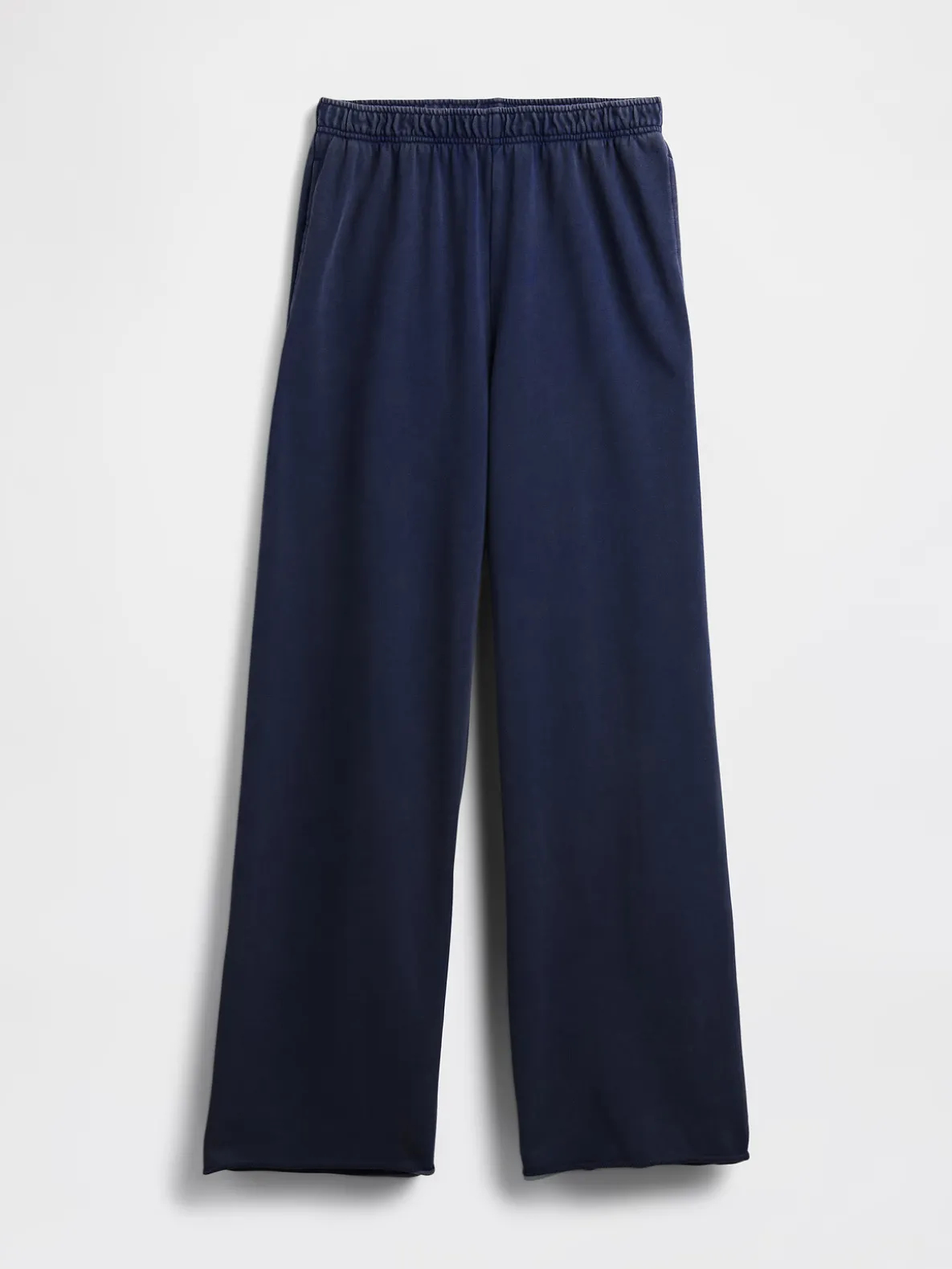 VintageSoft Terry Wide-Leg Sweatpants