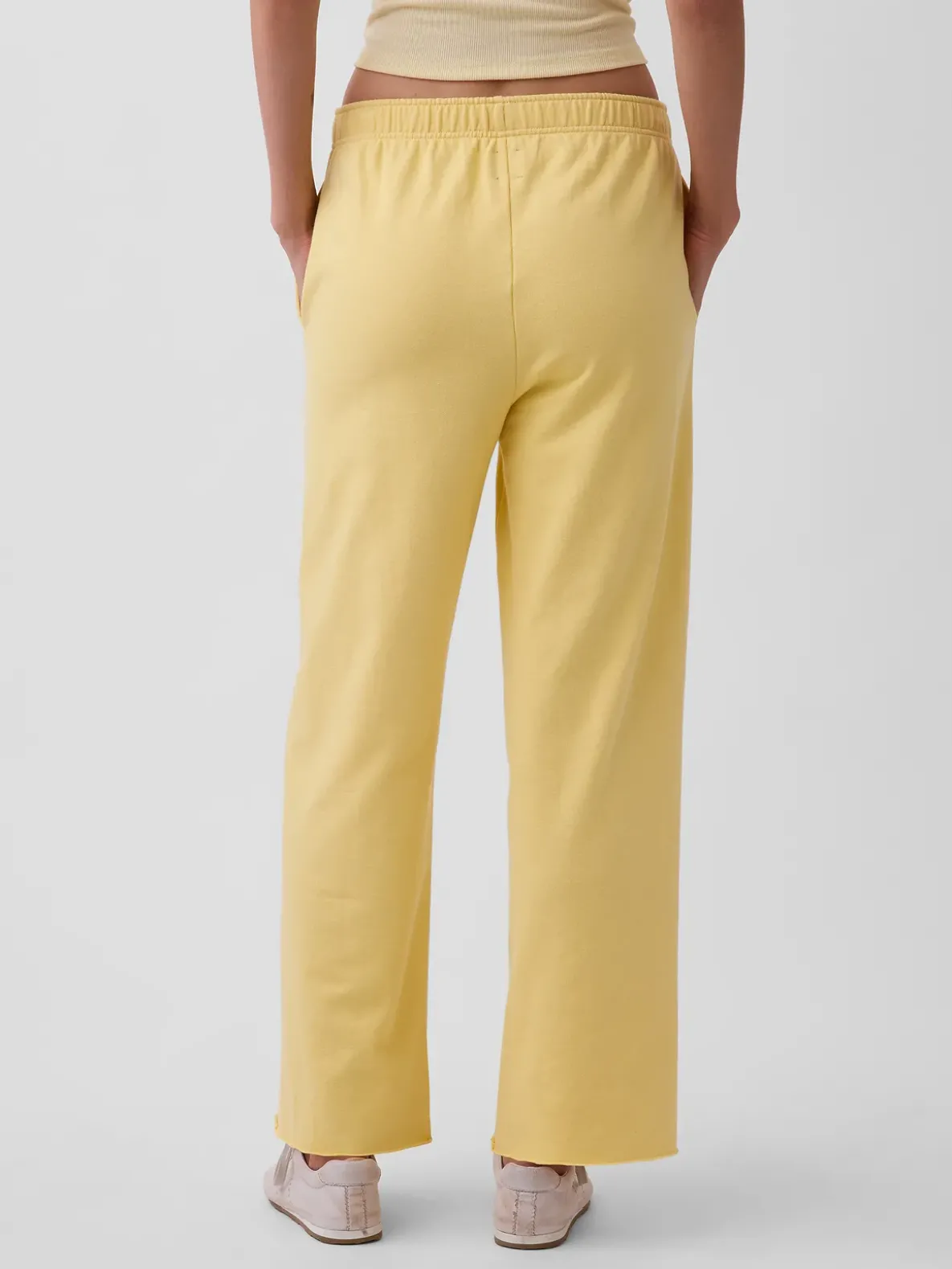 VintageSoft Terry Wide-Leg Sweatpants