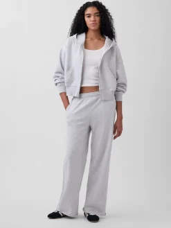 VintageSoft Terry Wide-Leg Sweatpants