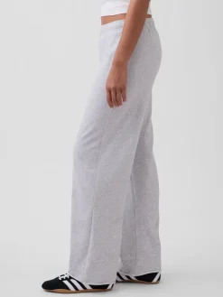 VintageSoft Terry Wide-Leg Sweatpants
