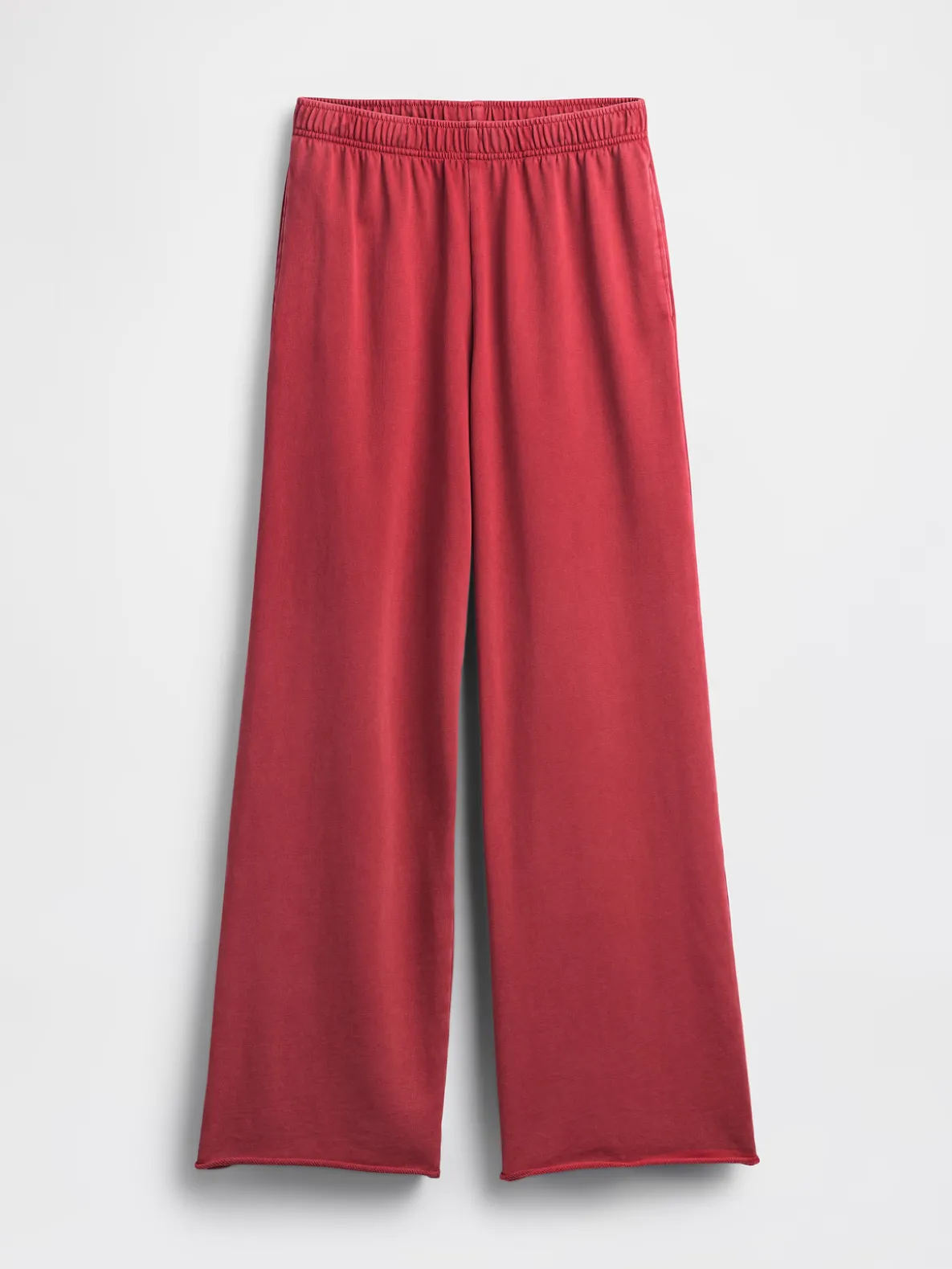 VintageSoft Terry Wide-Leg Sweatpants