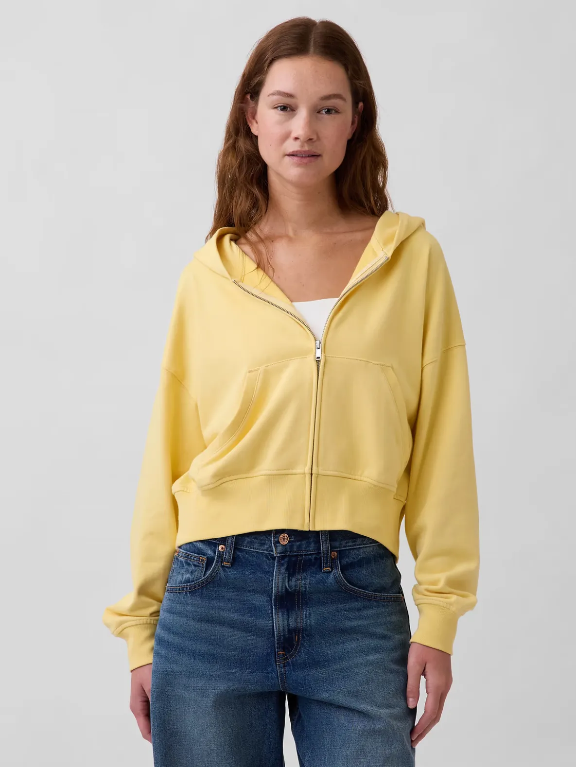 VintageSoft Terry Zip Hoodie