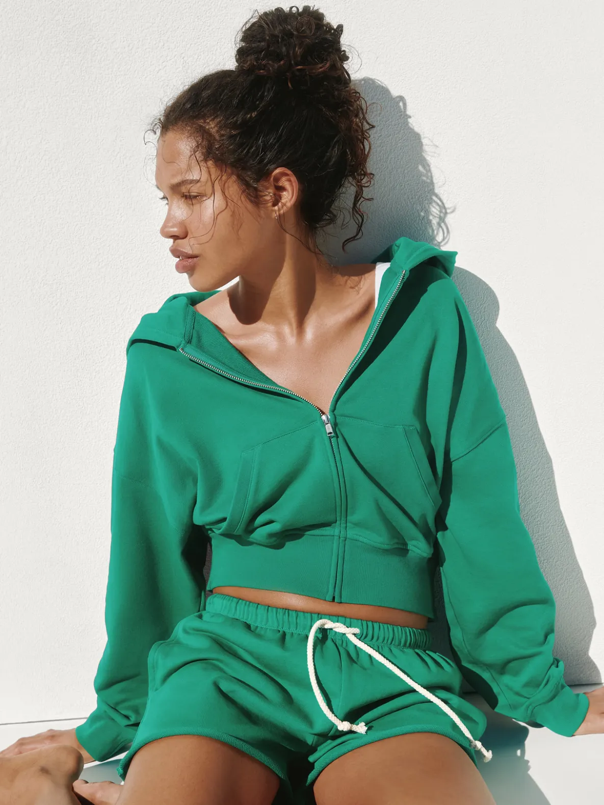 VintageSoft Terry Zip Hoodie
