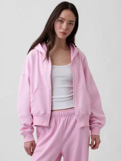 VintageSoft Terry Zip Hoodie