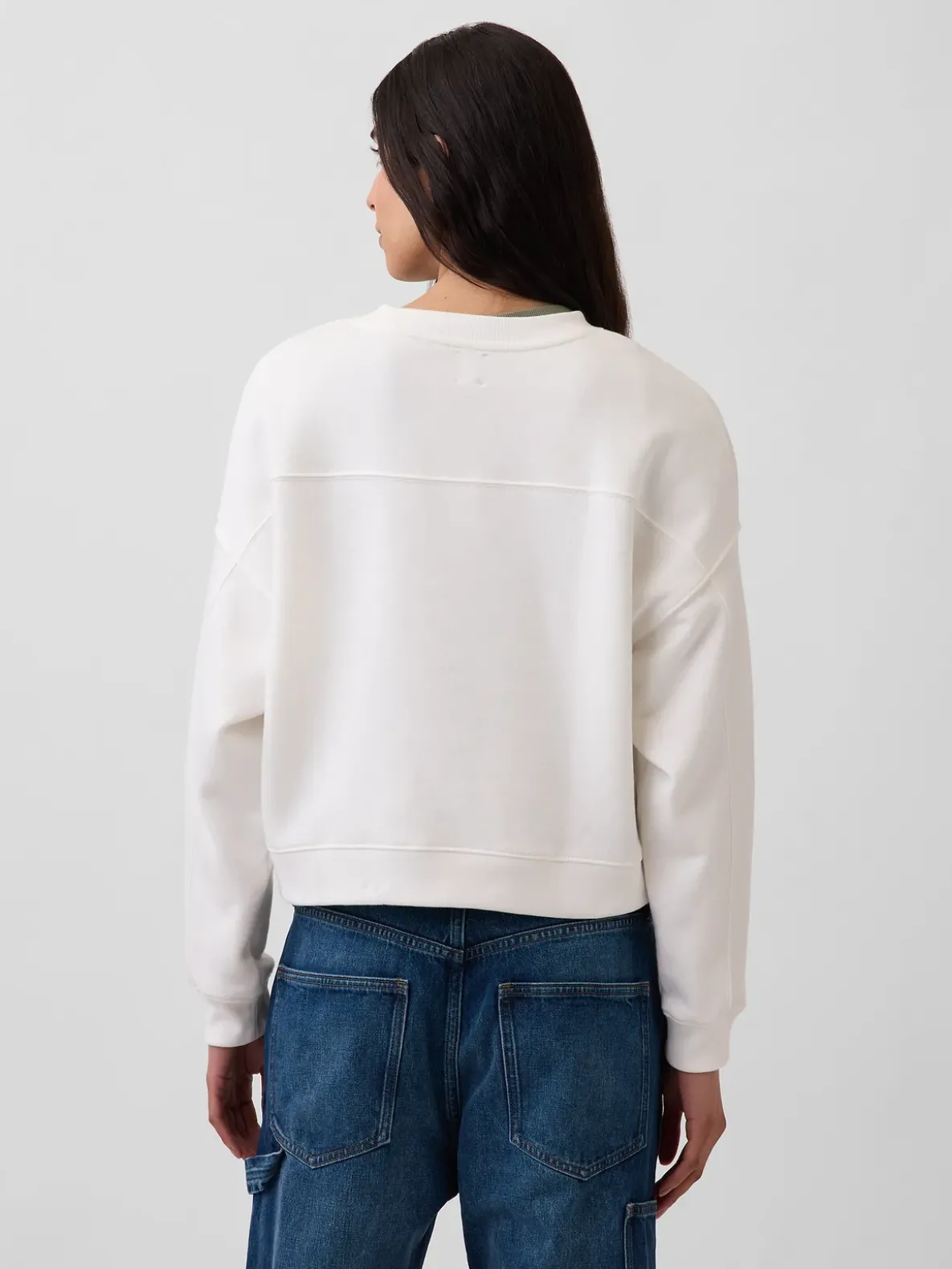 VintageSoft Wedge Crewneck Sweatshirt