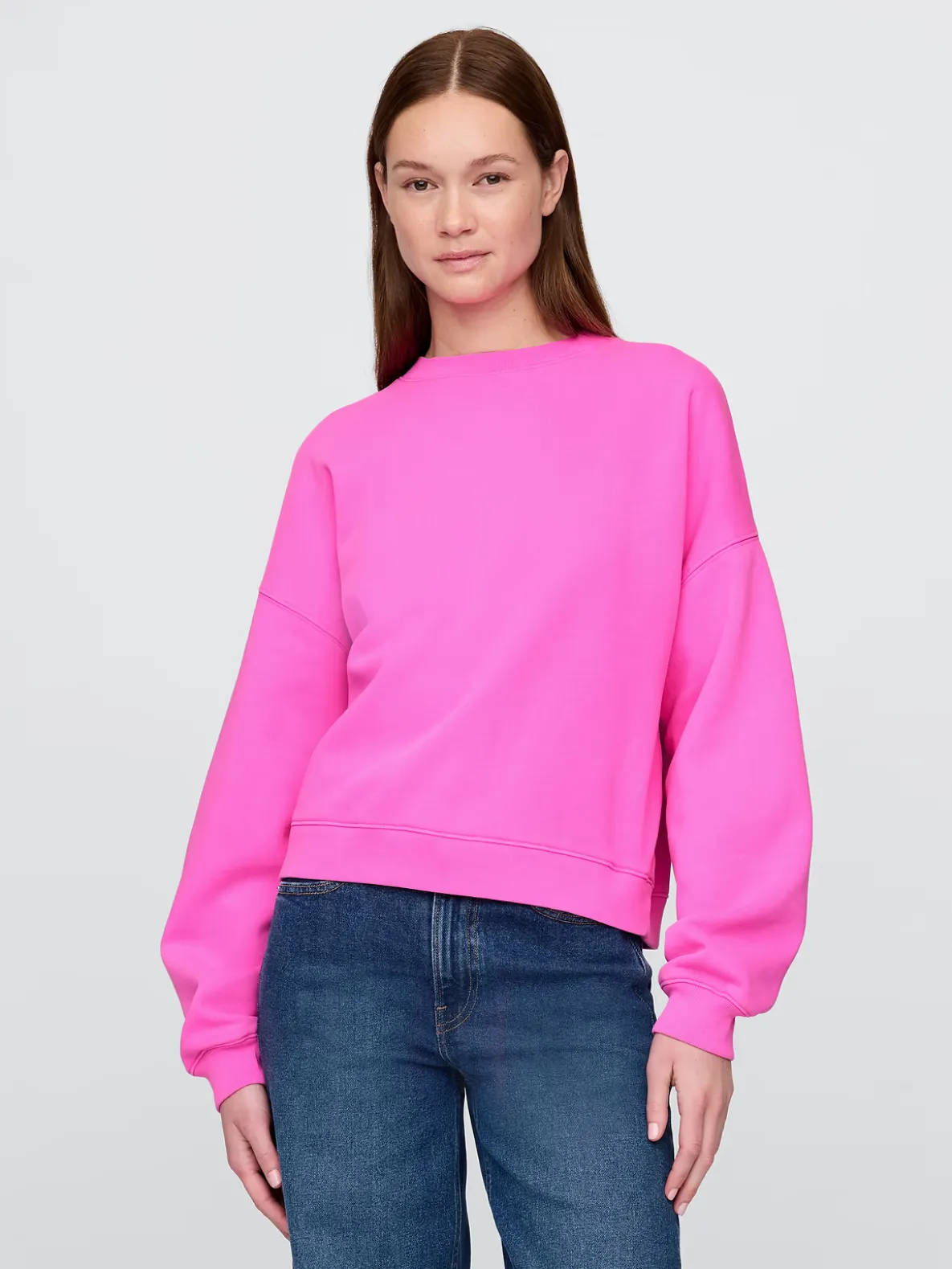 VintageSoft Wedge Crewneck Sweatshirt