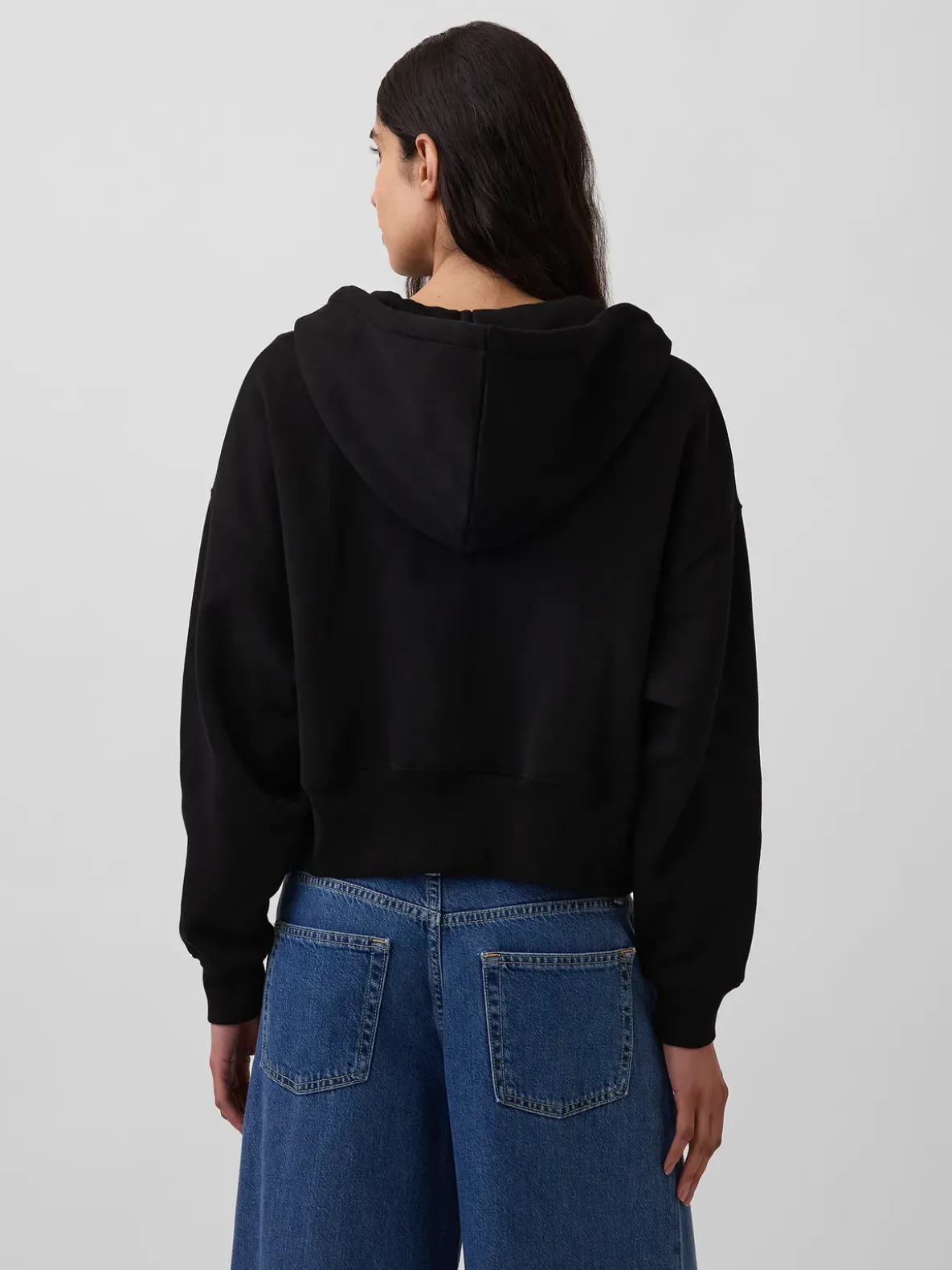 VintageSoft Wedge Zip Hoodie