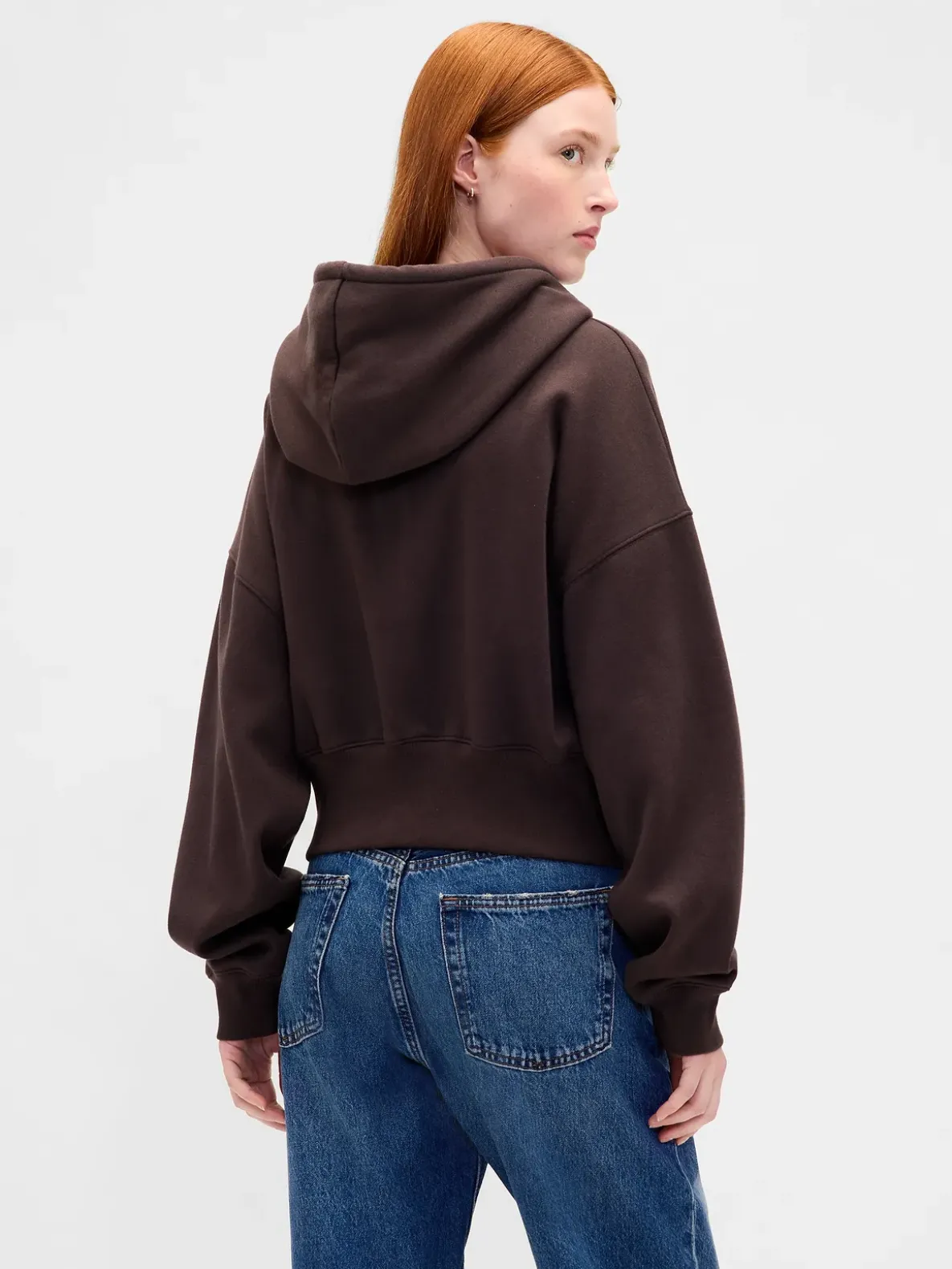 VintageSoft Wedge Zip Hoodie