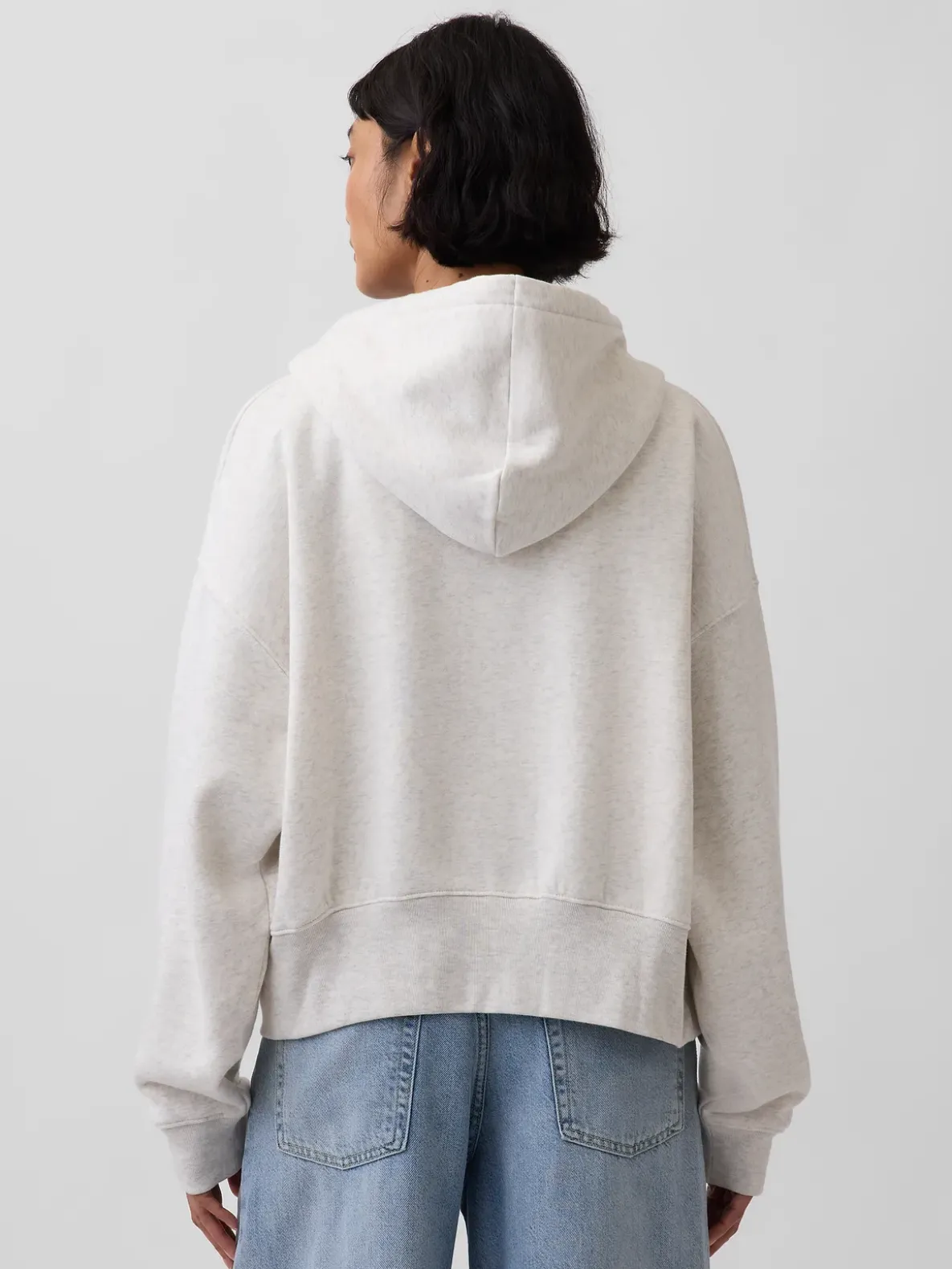VintageSoft Wedge Zip Hoodie