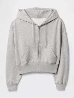 VintageSoft Wedge Zip Hoodie