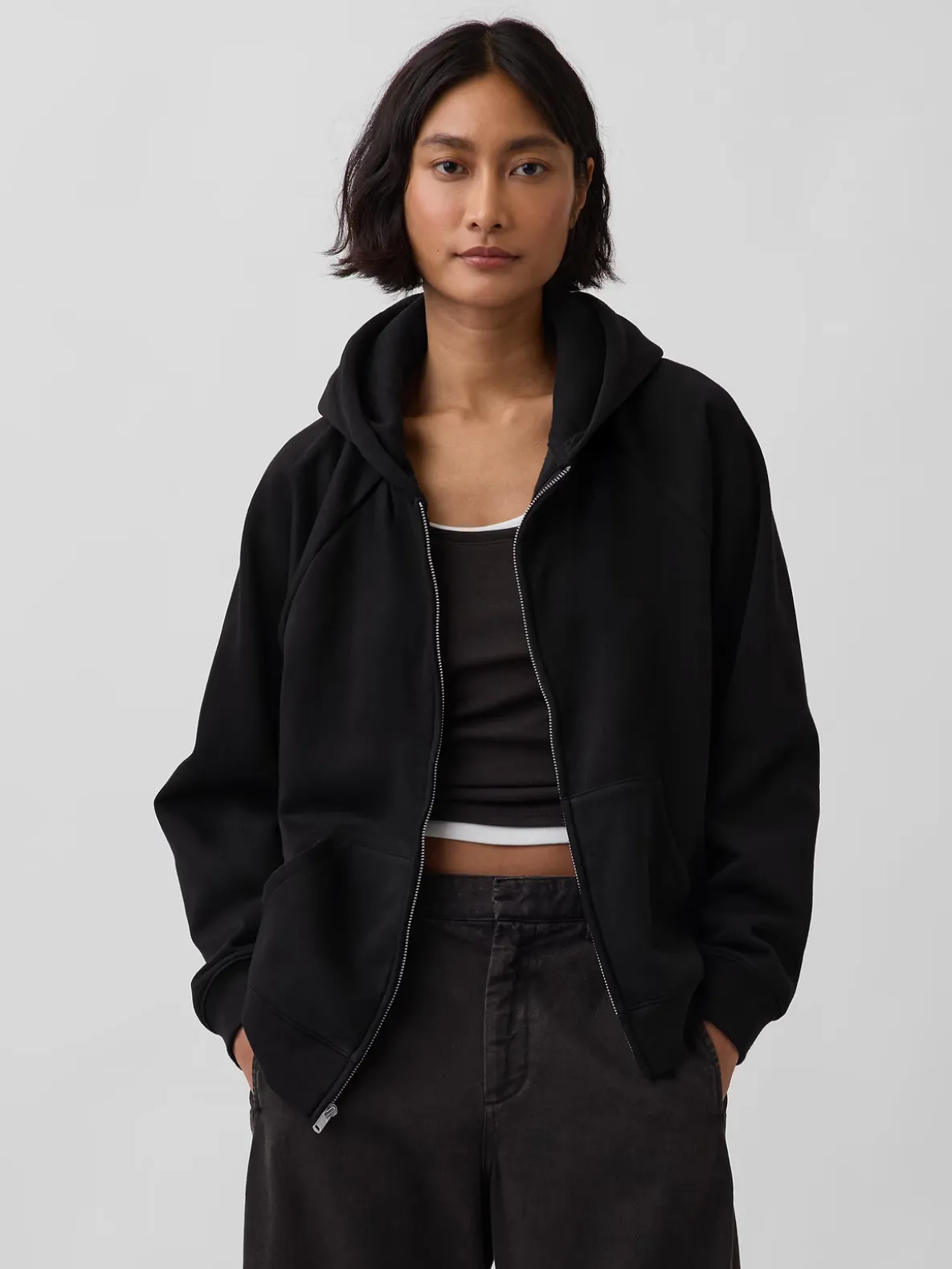 VintageSoft Zip Hoodie