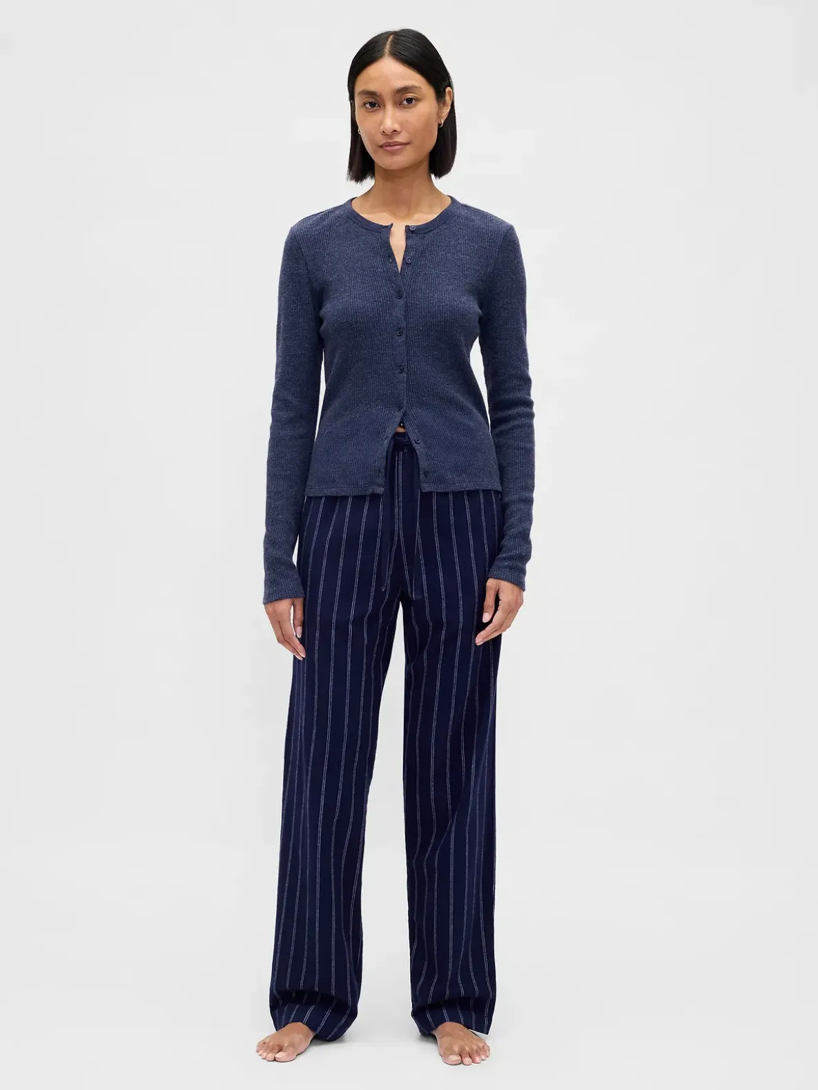 Waffle PJ Cardigan