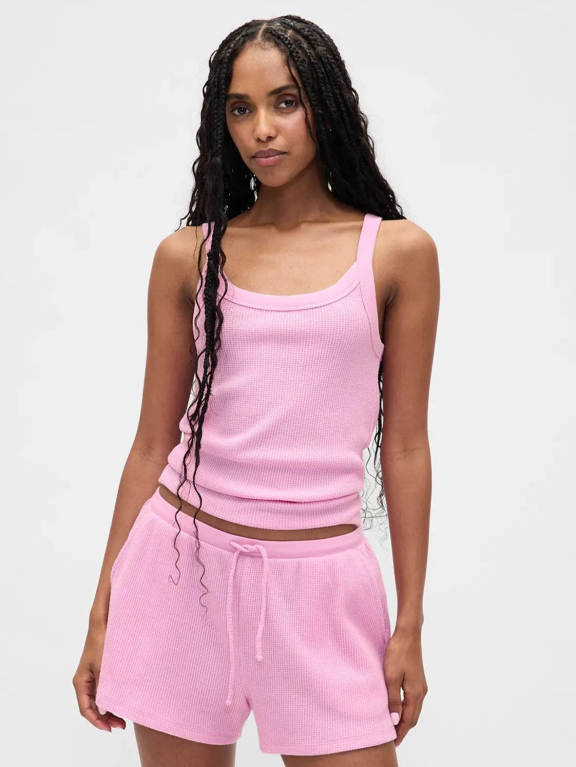 Waffle PJ Tank Top