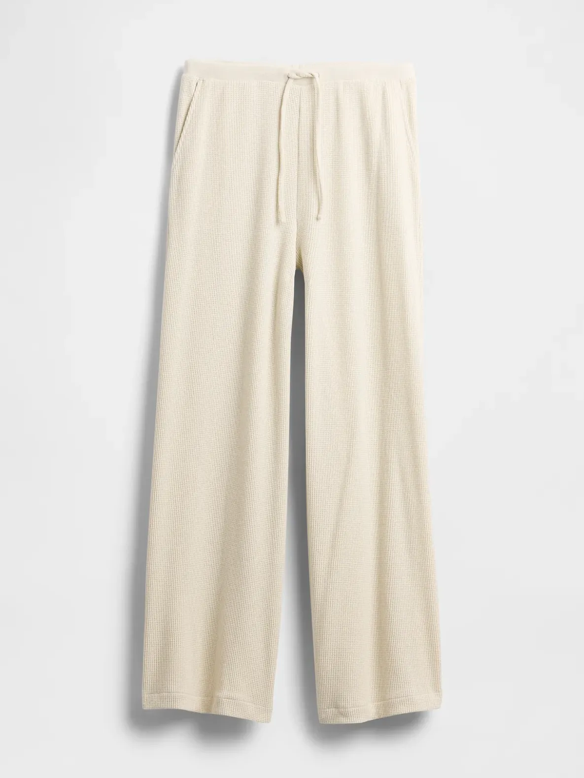 Waffle Wide-Leg PJ Pants