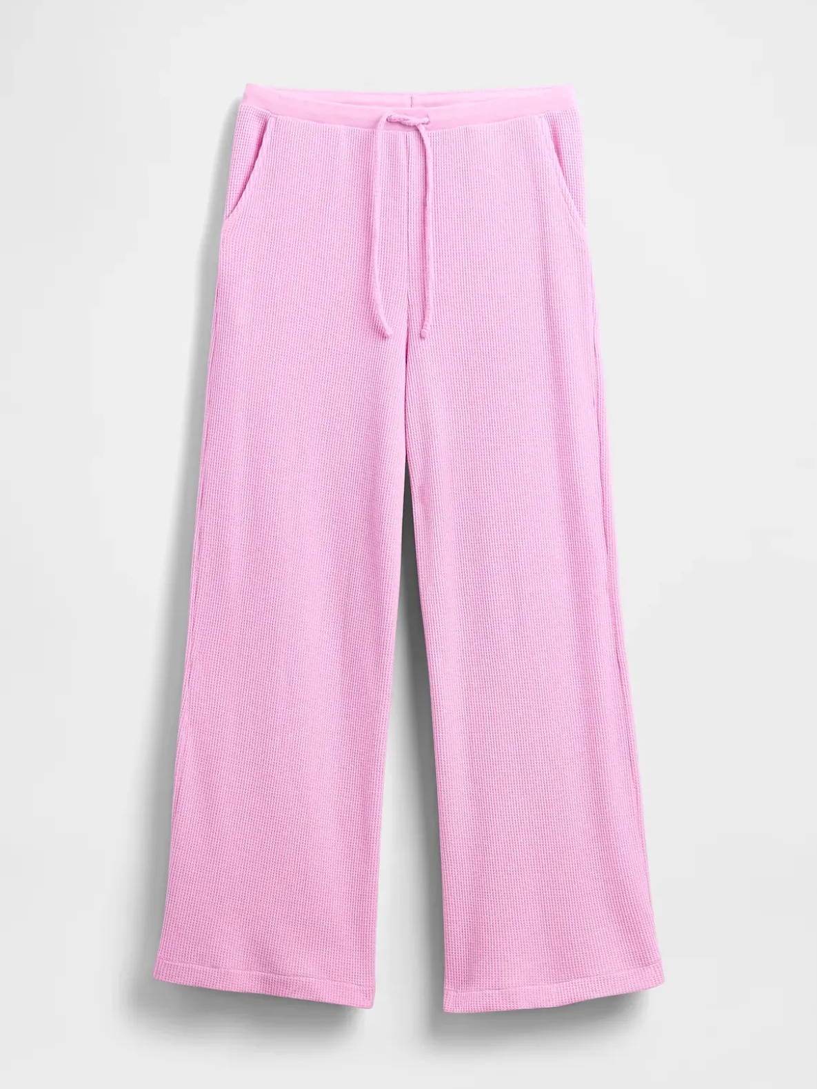 Waffle Wide-Leg PJ Pants