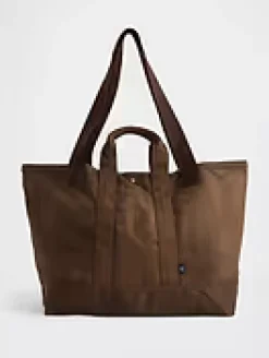 Waxed Canvas Tote Bag