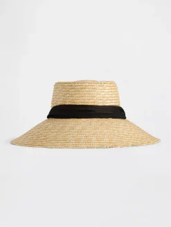 Wide Brim Straw Hat