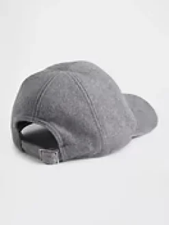 Wool-Blend Baseball Hat