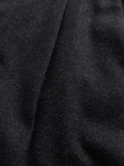 Wool-Blend Relaxed Straight Trousers