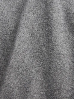 Wool-Blend Relaxed Straight Trousers