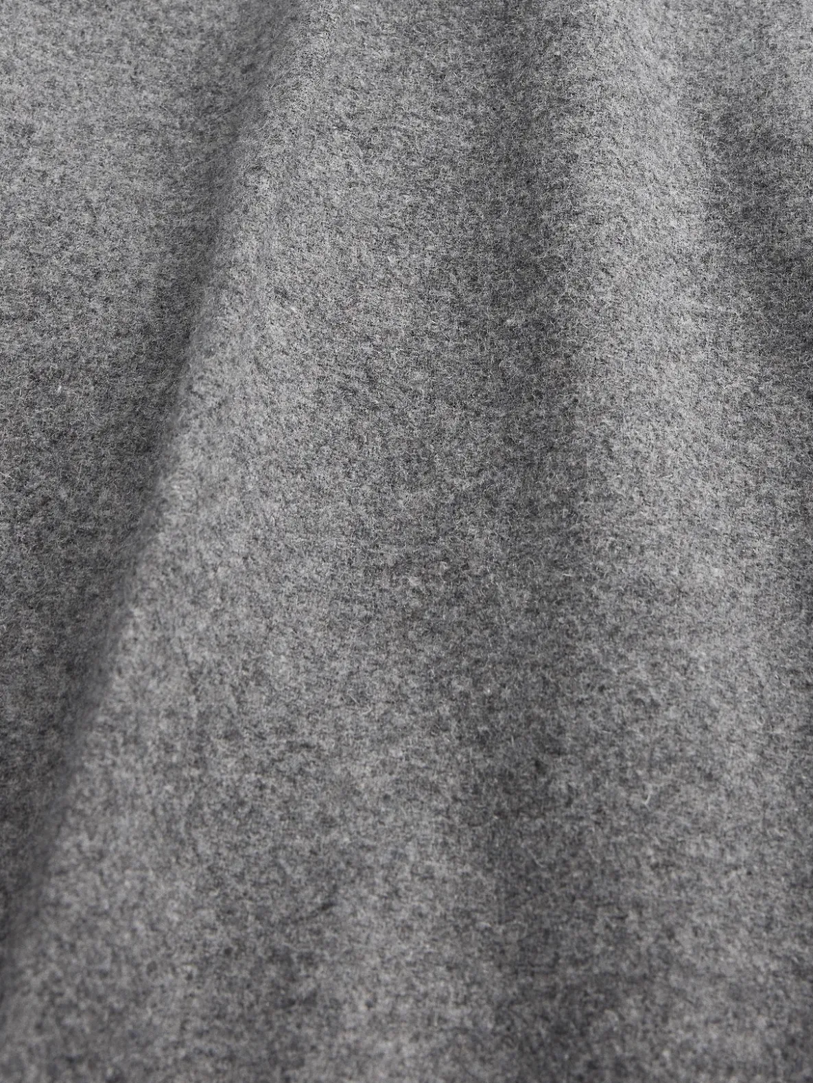 Wool-Blend Relaxed Straight Trousers
