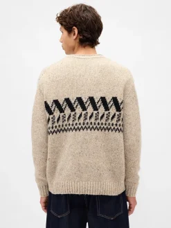 Wool-Blend Roll-Neck Sweater