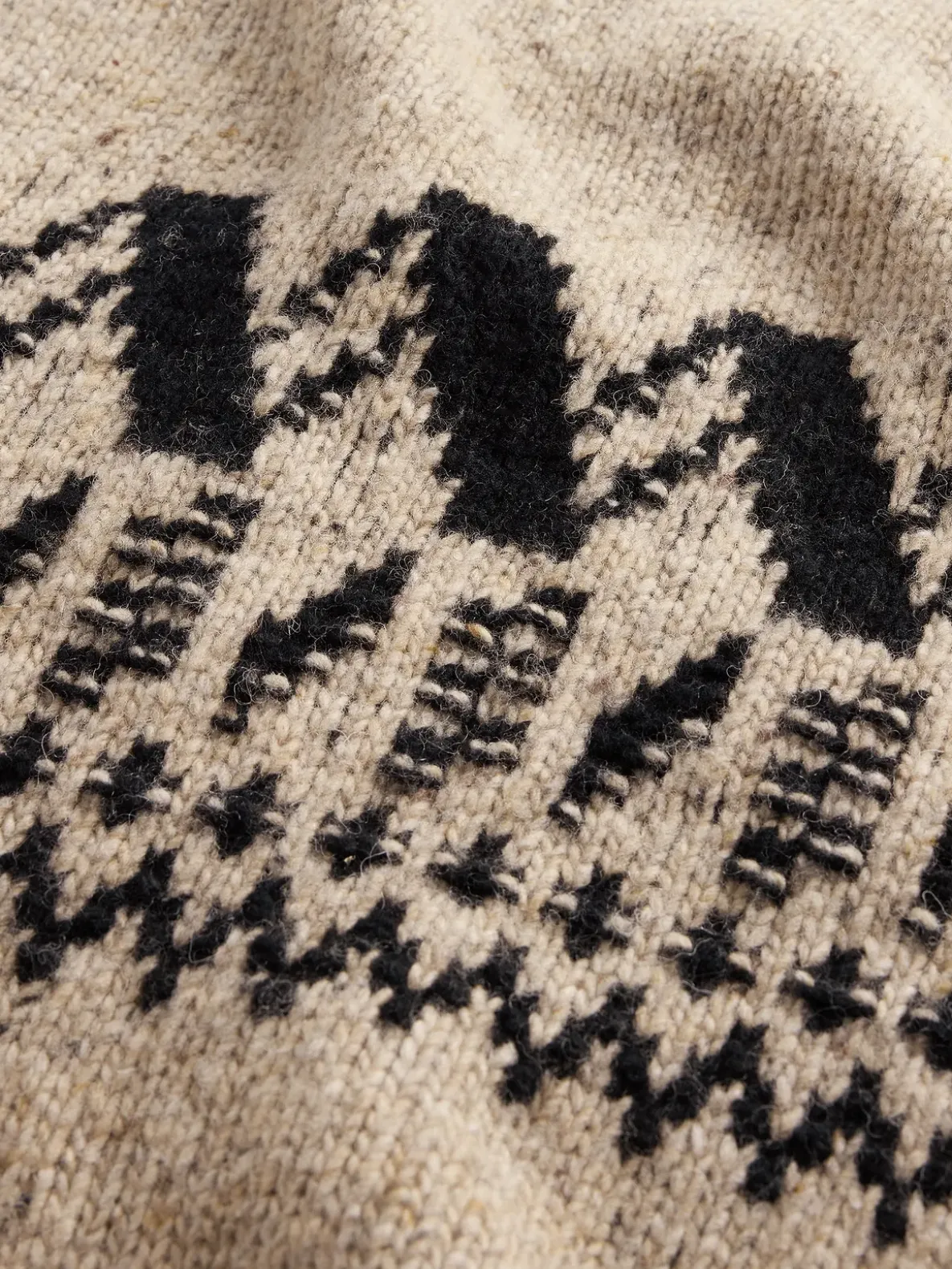 Wool-Blend Roll-Neck Sweater
